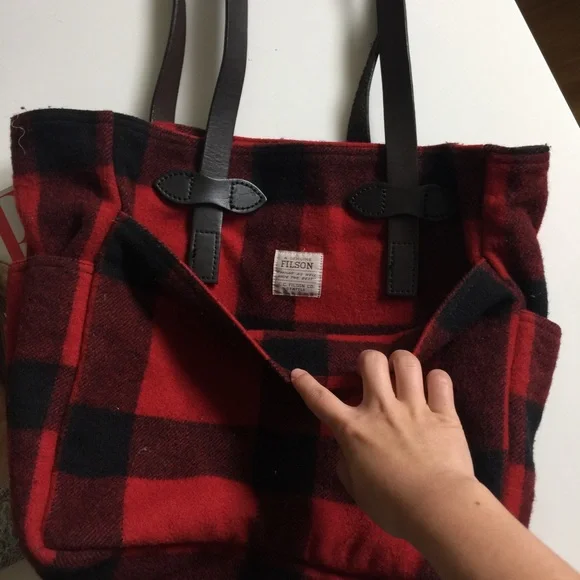 Filson Wool Tote - Picture 3 of 8